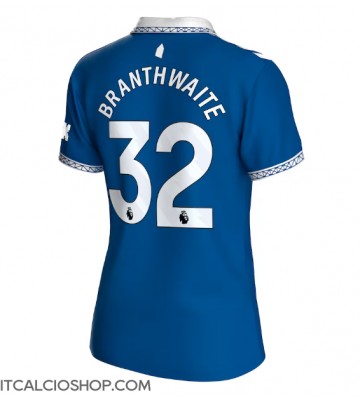 Everton Jarrad Branthwaite #32 Prima Maglia Femmina 2023-24 Manica Corta
